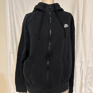 Black Nike Hoodie Size Large